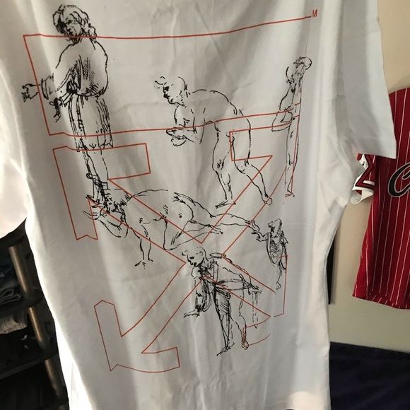 Off-White T-shirt (authentic) Leonardo DaVinci2019